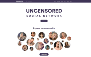 Fancentro Home page