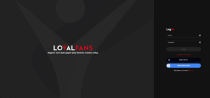 LoyalFans Home page