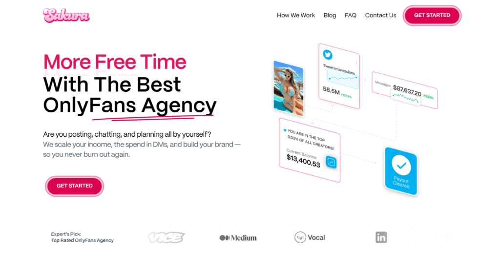 sakura managment onlyfans Agency