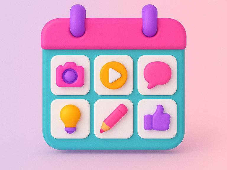 Weekly Content Planning for Creator Models Mobile